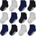 GRPSKCOS Baby Socks Non Slip 12 Pairs Toddler Anti Skid Socks by GRPSKCOS