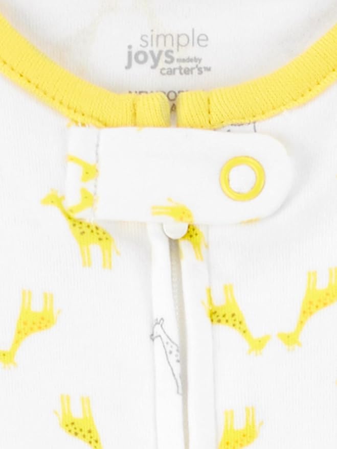 Simple Joys by Carter's Baby 3-Pack Neutral Sleep and Play - Image 5