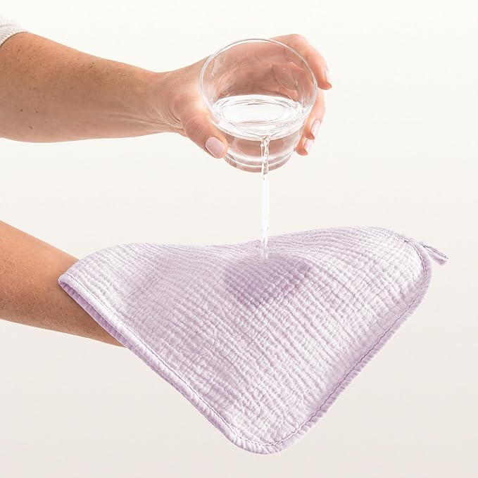 Susurration Muslin Burp Cloths, Soft Baby Burping Cloths - Image 6