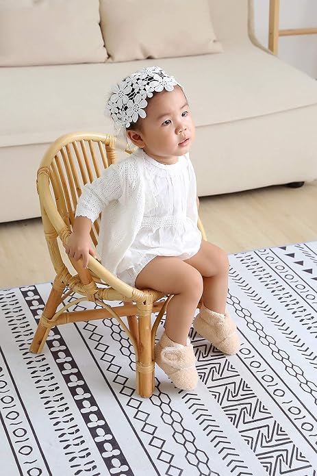 Ohwawadi Infant Baby Slippers Girls Boys Booties Warm Baby Socks Shoes Newborn - Image 2