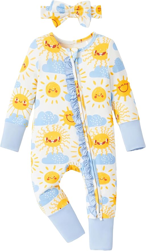 PATPAT Bamboo Viscose Baby Footie by PATPAT