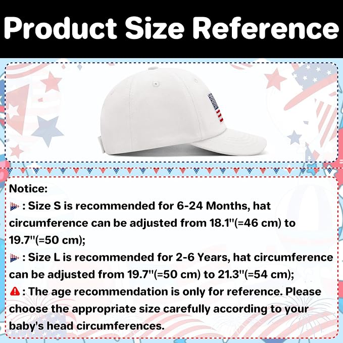 qikqik Baby Baseball Cap Toddler Baseball Hat Baby Ball Cap Toddler Hats - Image 6