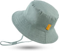 JANGANNSA Cotton Baby Sun Hat Infant Toddler Boys Girls Bucket Hats Summer Sun by JANGANNSA