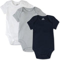 HonestBaby unisex-baby 3-pack Short Sleeve Bodysuits One-piece 100% Organic by HonestBaby
