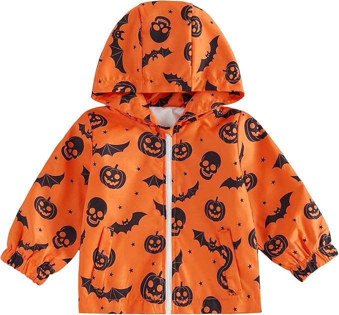 Toddler Baby Boy Windbreaker Jacket Camo Zipper Hooded Rain Coat by Unknown