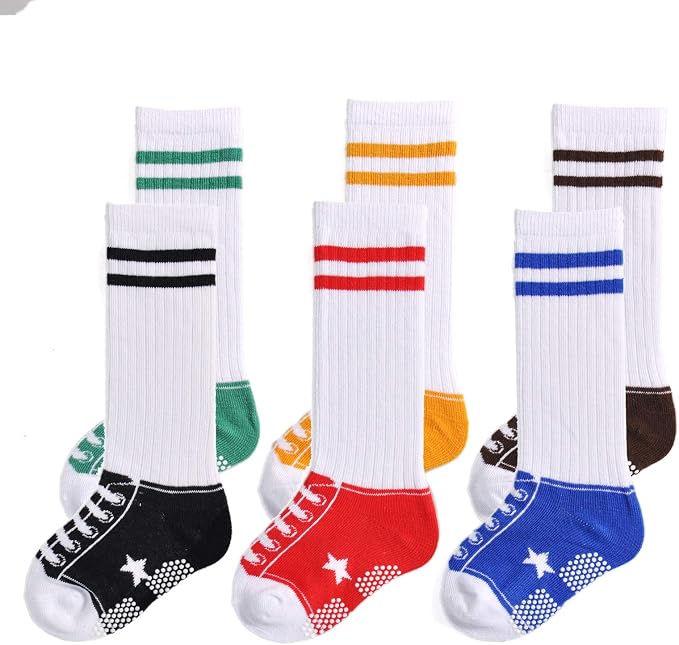 EPEIUS Unisex Baby Girls Boys Non-Slip Socks by EPEIUS
