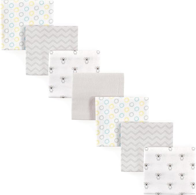 Luvable Friends Unisex Baby Cotton Flannel Receiving Blankets, One Size by Luvable+Friends