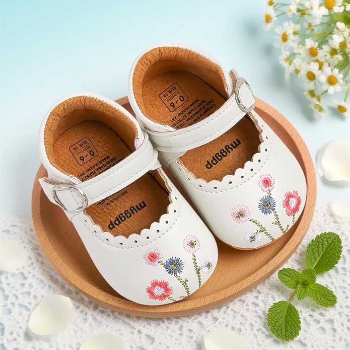 Ohwawadi Infant Baby Boys Girls Slippers Cozy Fleece Booties Soft Bottom Warm - Image 3