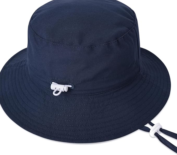 Baby Toddler Sun Hat, Kids Summer UPF 50+ Foldable Beach Bucket Hat - Image 5