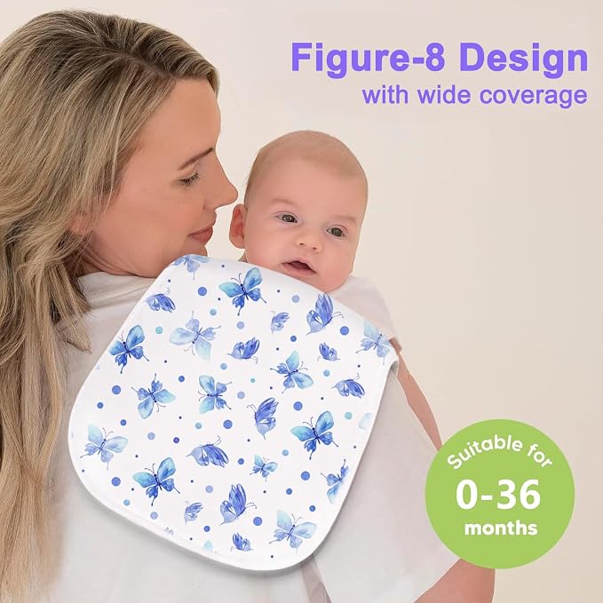 10-Pack Burp Cloths for Baby Boys and Girls - Image 7