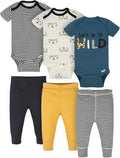 Onesies Brand Unisex Baby 3 Outfit Bundle Mix Match Pants Set by OnesiesBrand
