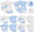 Twistover 10 Pairs Preemie Cotton Turn Cuff Socks by Twistover
