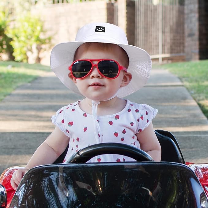 Baby Toddler Sun Hat, Kids Summer UPF 50+ Foldable Beach Bucket Hat - Image 2
