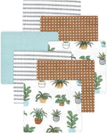 Little Treasure Hudson Baby Cotton Poly Flannel Receiving Blankets Multipack by HudsonBaby