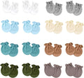 AQOKKA Newborn Baby Mittens No Scratch Cotton Elastic Wrist Gloves Infant by AQOKKA