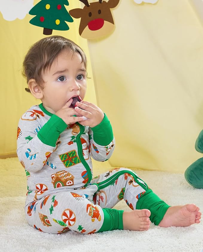 babee Reshinee Bamboo Viscose Baby Footie Pajama, Zipper Sleeper Boys Girls - Image 7