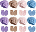 Newborn Baby Girl Hats Mittens Set Cotton by MKYSZLTSOCKS-EnjoyComfort