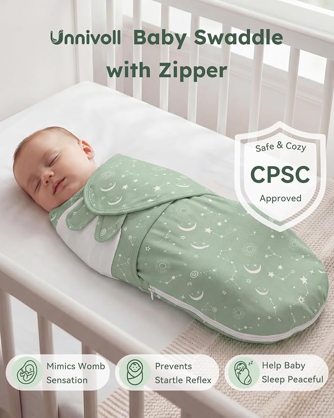 Unnivoll Baby Swaddles for Newborns - Image 2