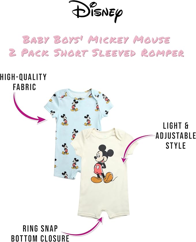 Disney Baby Boy Romper - Image 2