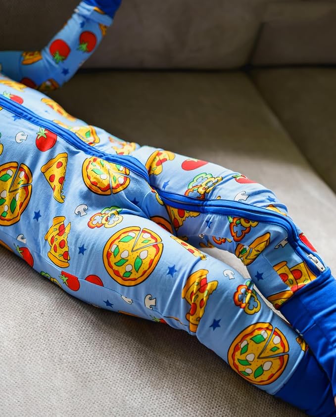 babee Reshinee Bamboo Viscose Baby Footie Pajama, Zipper Sleeper Boys Girls - Image 3