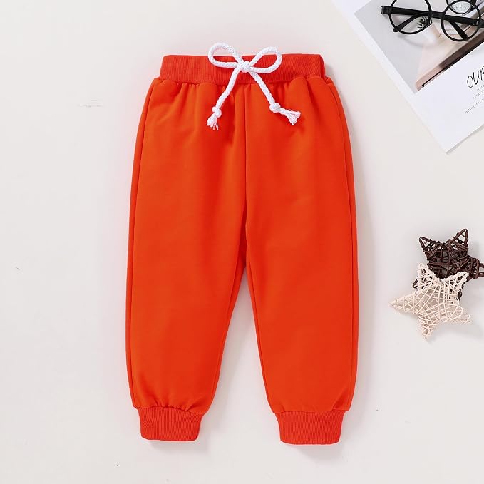 Happy Town Baby Fall Outfits for Girl Boy Long Sleeve Hoodie Top and Long - Image 5