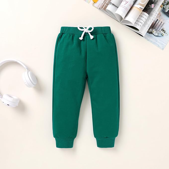 Happy Town Baby Fall Outfits for Girl Boy Long Sleeve Hoodie Top and Long - Image 5