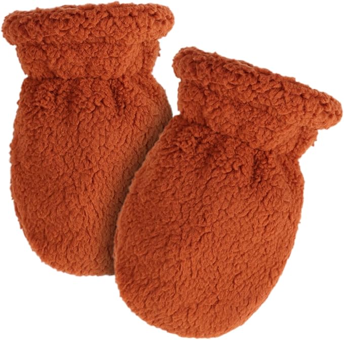 Zsedrut Baby Boys Winter Glove Warm Toddler Infant Girls Mittens Fleece Lined - Image 2
