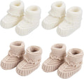 Baby Booties, Newborn Walking Shoes, Infant Hand Crochet Knit Cotton Sock by Unknown
