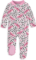 uideazone Baby Girls Footed Pajamas, Zip Sleeper by uideazone
