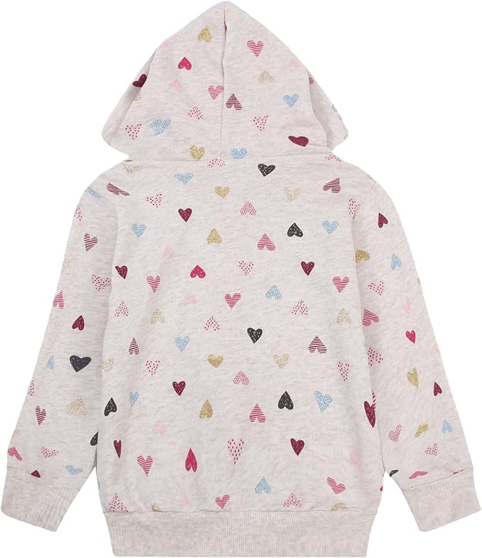 Baby Girl Zip-up Jacket Rainbow Unicorn Cotton Hoodie Sweatshirt Toddler Fall - Image 5