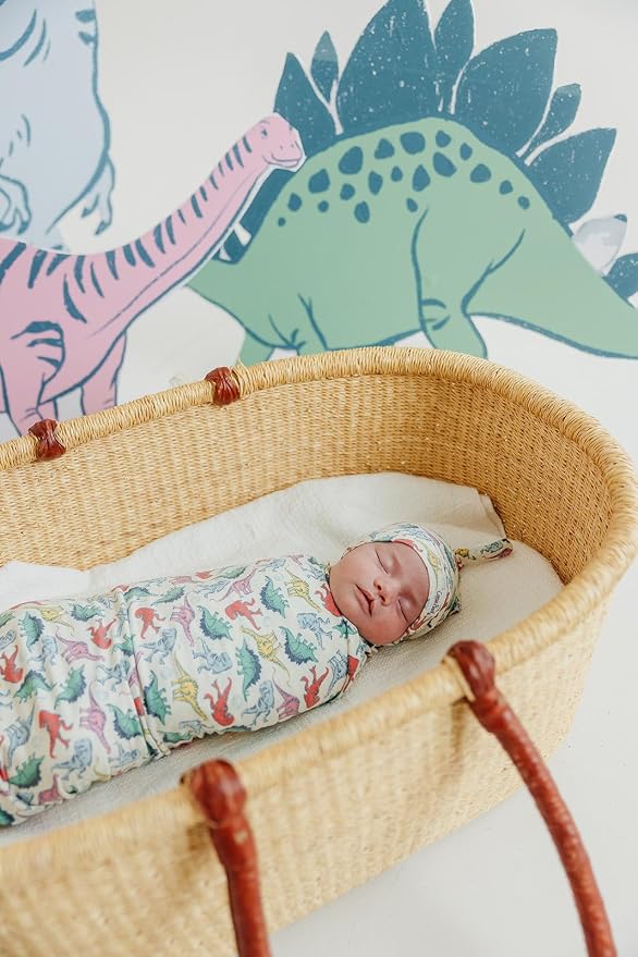 Copper Pearl Swaddle Blankets for Newborns | Soft Stretchy Receiving Blankets - Image 4