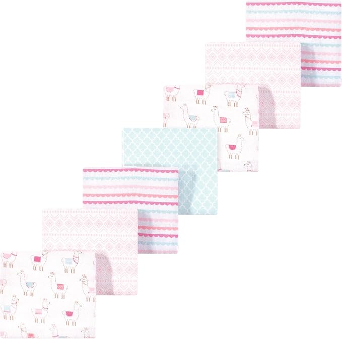 Luvable Friends Little Treasure Flannel Receiving Blankets 7pk by Luvable+Friends
