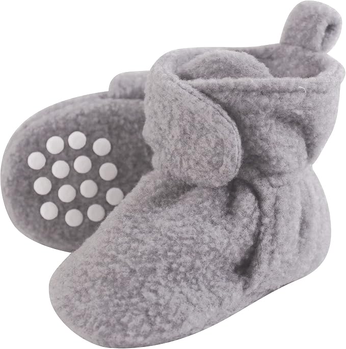 Luvable Friends Unisex Baby Cozy Fleece Booties - Image 2