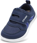 Toddler Wide Toe Box Barefoot Shoes Boys Girls Sneakers Kids Tennis Shoes Preschool Non Slip Lightweight Comfortable First Walking Shoes Running Outdoor Activities