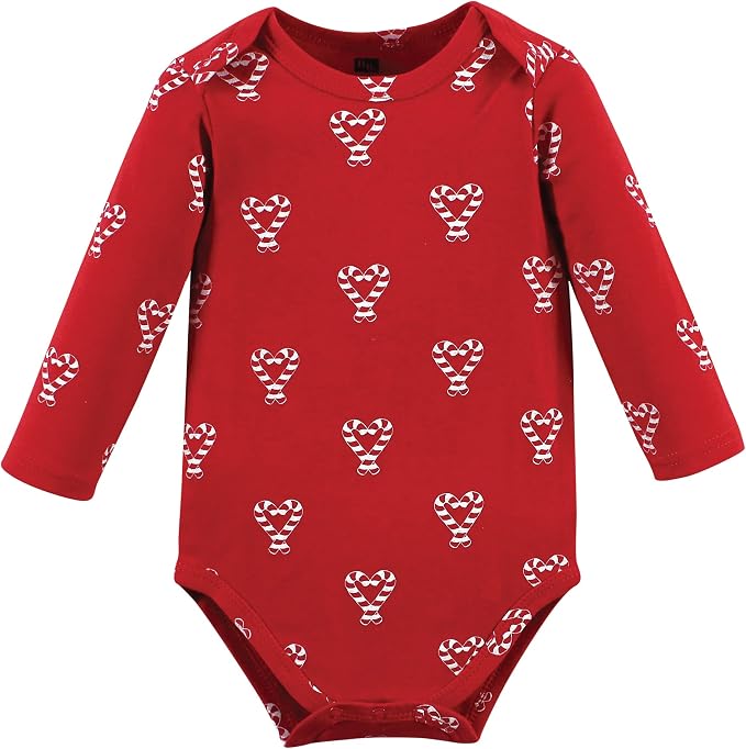Hudson Baby Baby Girls' Cotton Long-sleeve Bodysuits 3-pack - Image 4