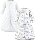 Hudson Baby Unisex Baby Cotton Long-Sleeve Wearable Sleeping Bag by HudsonBaby