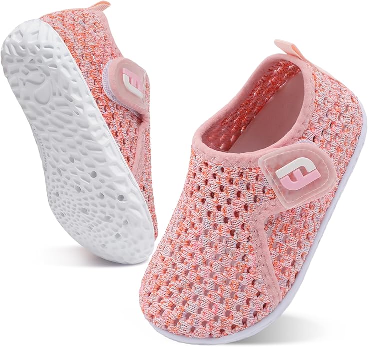 JOINFREE Baby Toddler Water Shoes Boys Girls Sandals Barefoot Kids Breathable Sneakers Shoes for Walking Running