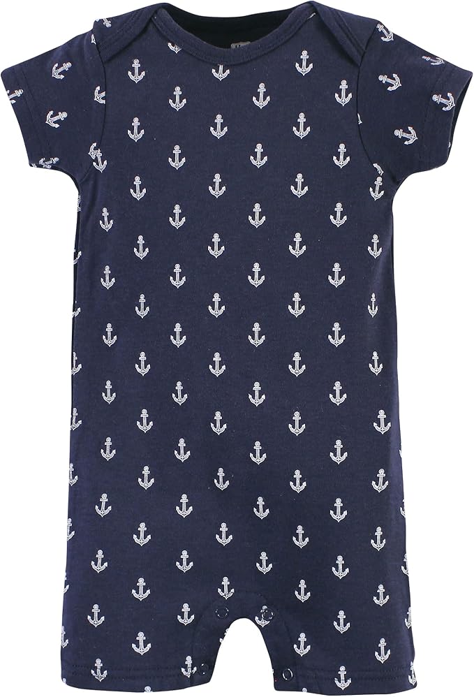 Hudson Baby Unisex Cotton Rompers - Image 4