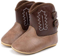 HsdsBebe Baby Boys Girls Western Cowboy Boots Infant Moccasins High Top Booties by HsdsBebe