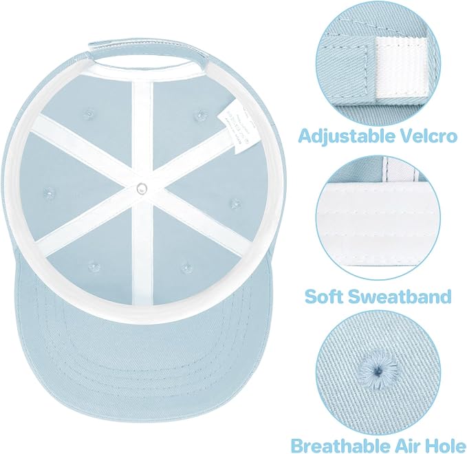 qikqik Baby Baseball Cap Toddler Baseball Hat Baby Ball Cap Toddler Hats - Image 4