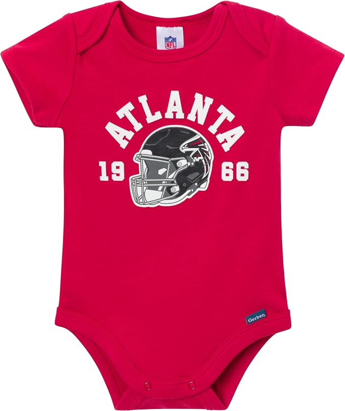 Gerber NFL Baby Boys 3-Pack Onesie Bodysuit - Image 2