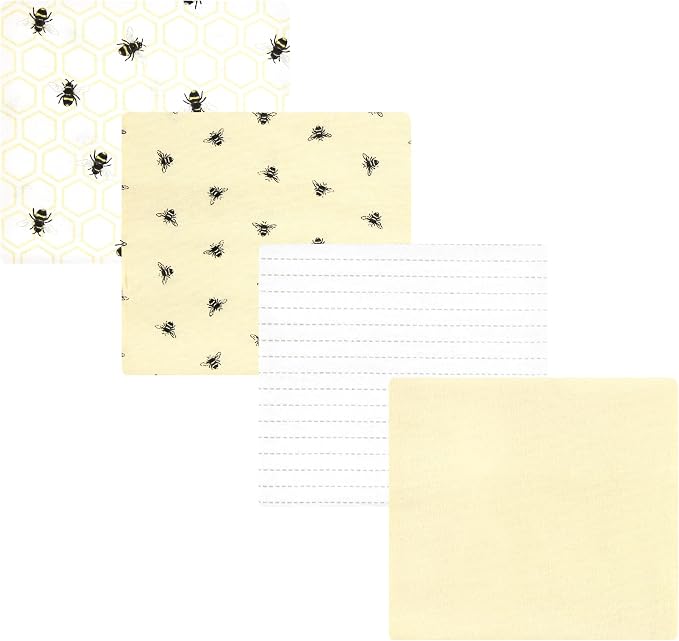 Luvable Friends Little Treasure Flannel Receiving Blankets 4pk by Luvable+Friends