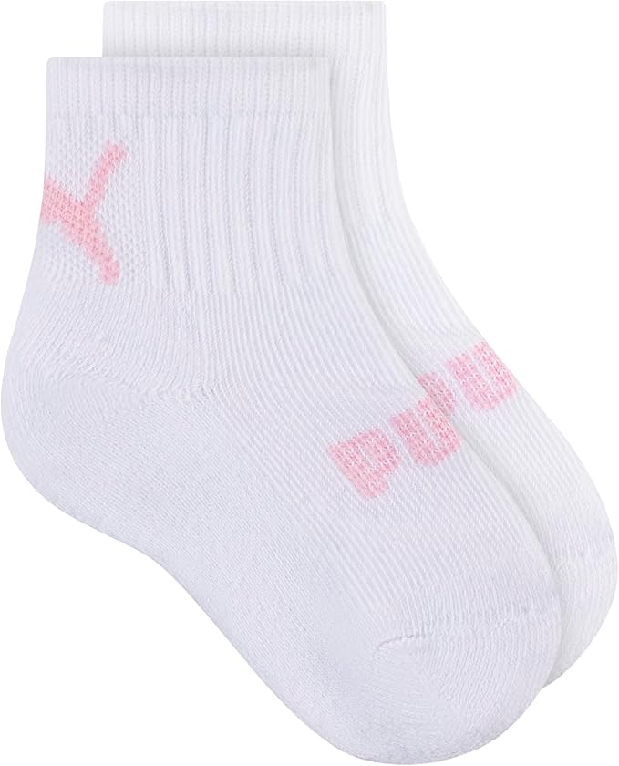 PUMA Unisex Baby 6-pack Infant Anklet Socks, Extra Cushion & Comfort-toe - Image 2