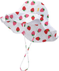 HONGTEYA Baby Sun Hat Wide Brim Adjustable Toddler Beach Bucket Hat | Soft by HONGTEYA