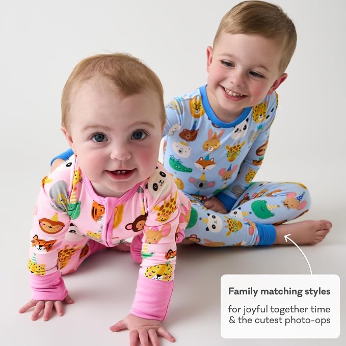Little Sleepies Pajamas for Baby Boys & Girls, Viscose from Bamboo Baby Pajamas - Image 7