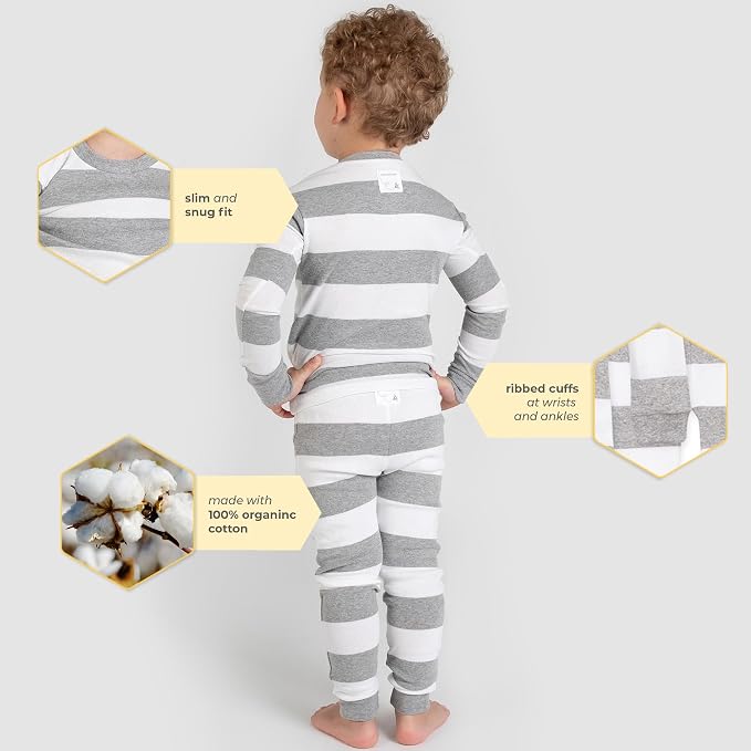 Burt's Bees Baby Organic Cotton Pajamas - Image 3