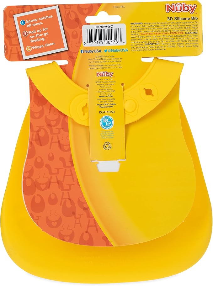 Nuby Feeding Bibs - Image 8