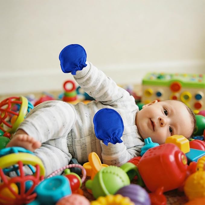 choyaxo 8 Pairs Baby Mittens Infant Mittens Baby Gloves - Image 7