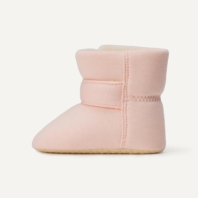 Amazon Essentials Unisex Babies' Soft Hook & Loop Booties, Infant Crib Shoes - Image 3