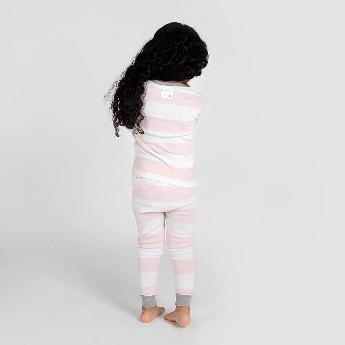 Burt's Bees Baby Girls Organic Cotton Pajamas, Toddler PJ Set, 2-PC | Soft - Image 2